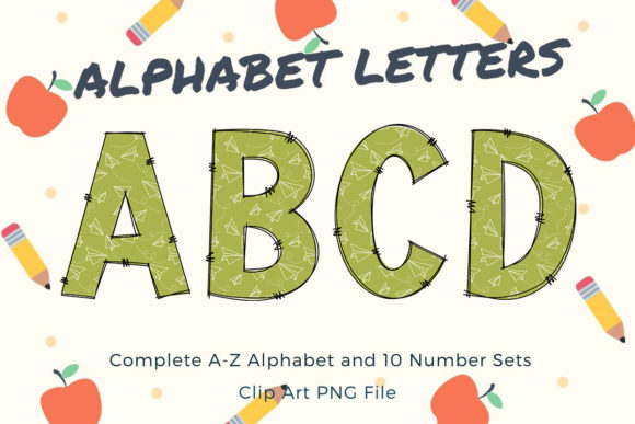 Back to School Alphabet Origami Bird