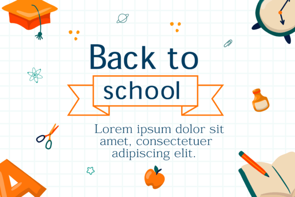 Back to School Background Collection