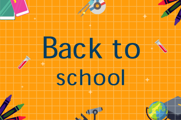 Back to School Background Design Graphics