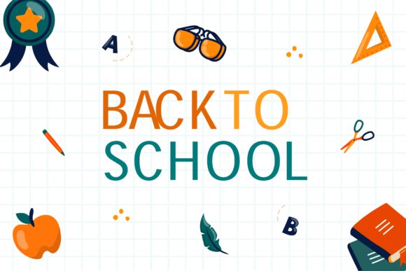 Back to School Design Illustration Graphics Freebies