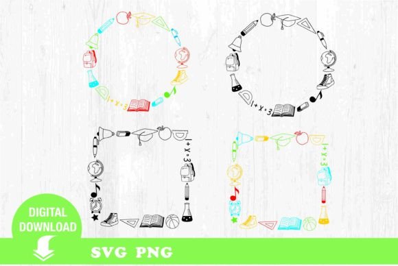 Back to School. Teacher. Monogram. Graphics
