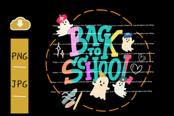 Cute Back to School Happy First Day Graphics